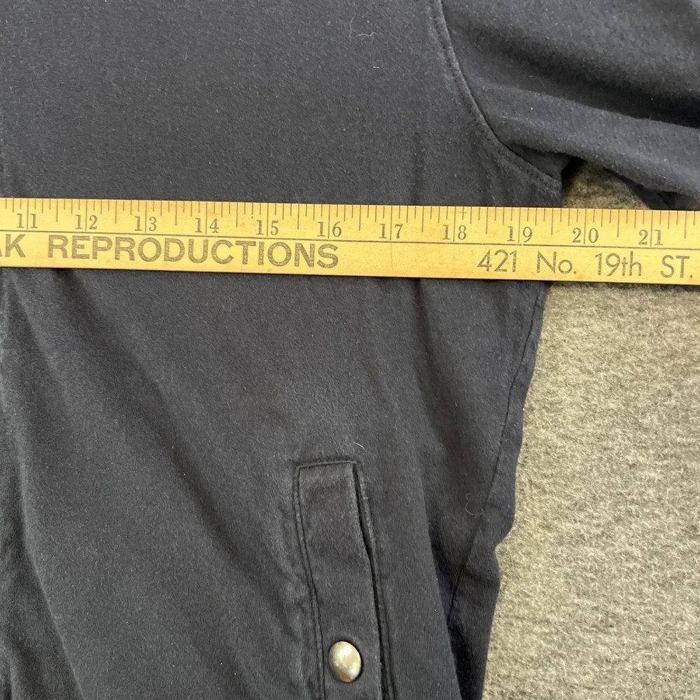 Banana Republic Hoodie Mens Small Black Full Zip Hooded Jacket Sweatshirt Cotton